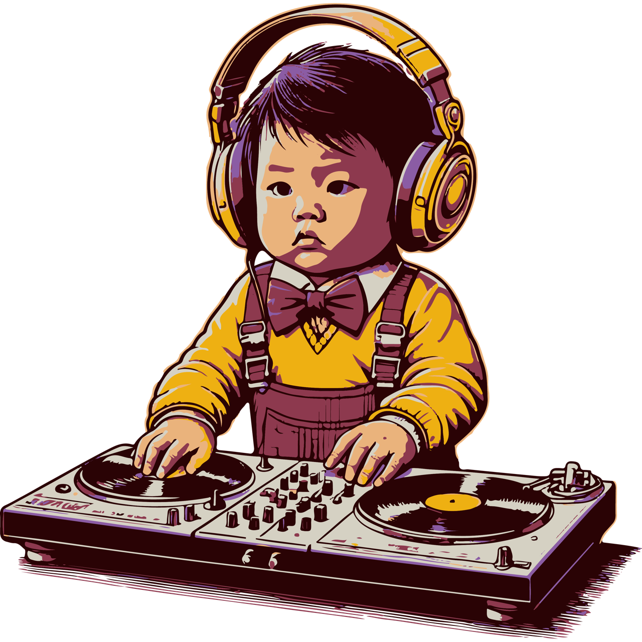 Baby DJ - Youth Staple Tee