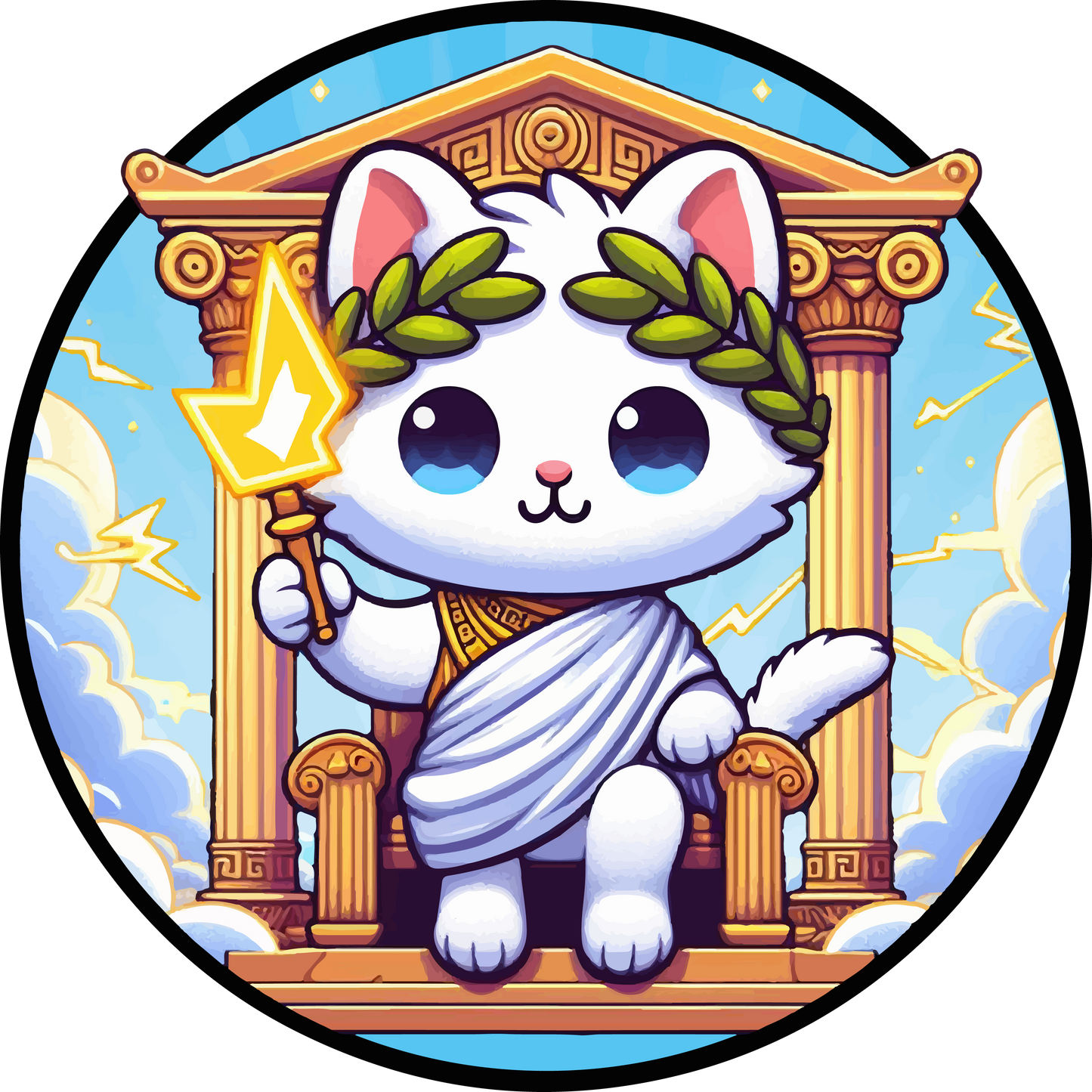 Kitten - Zeus - Unisex Triblend