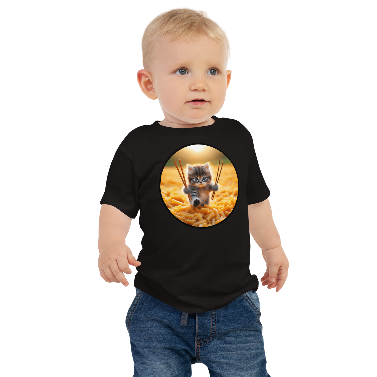 Macaroni Kitten - Baby Tee