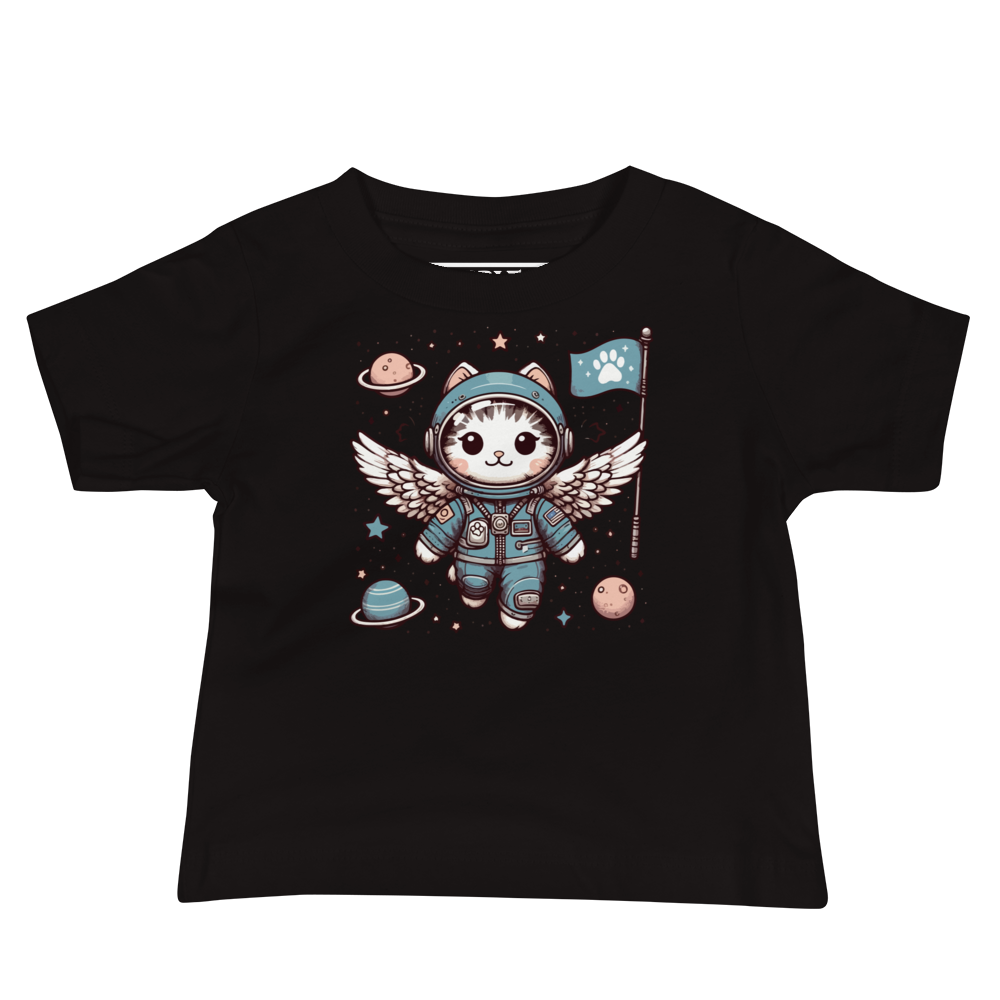 Space Kitten with Wings - Baby Tee