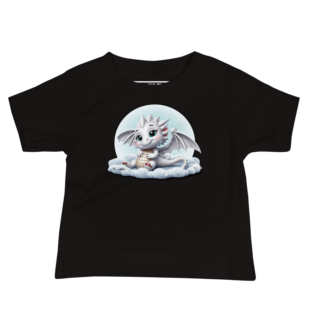 White Dragon in the Clouds - Baby Tee