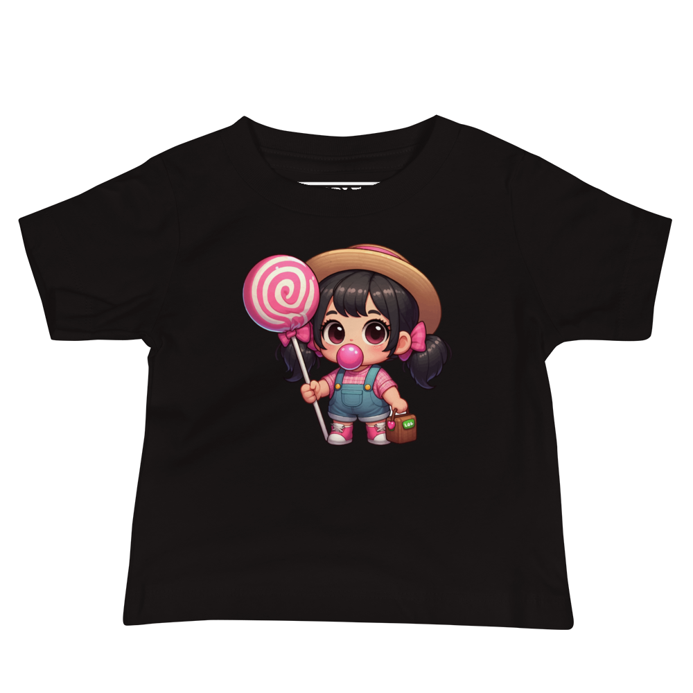 Pigtails and Lolipops - Baby Tee