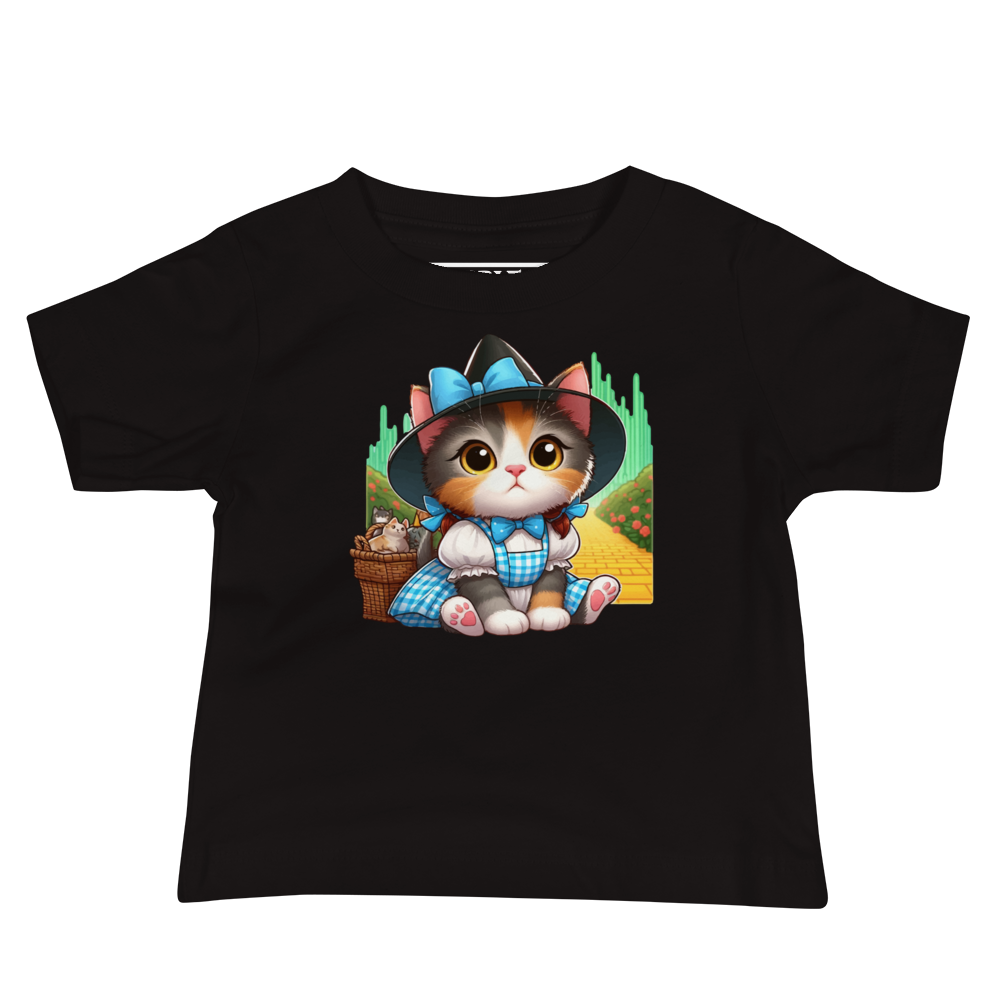 Kitten on a Yellow Brick Road - Baby Tee