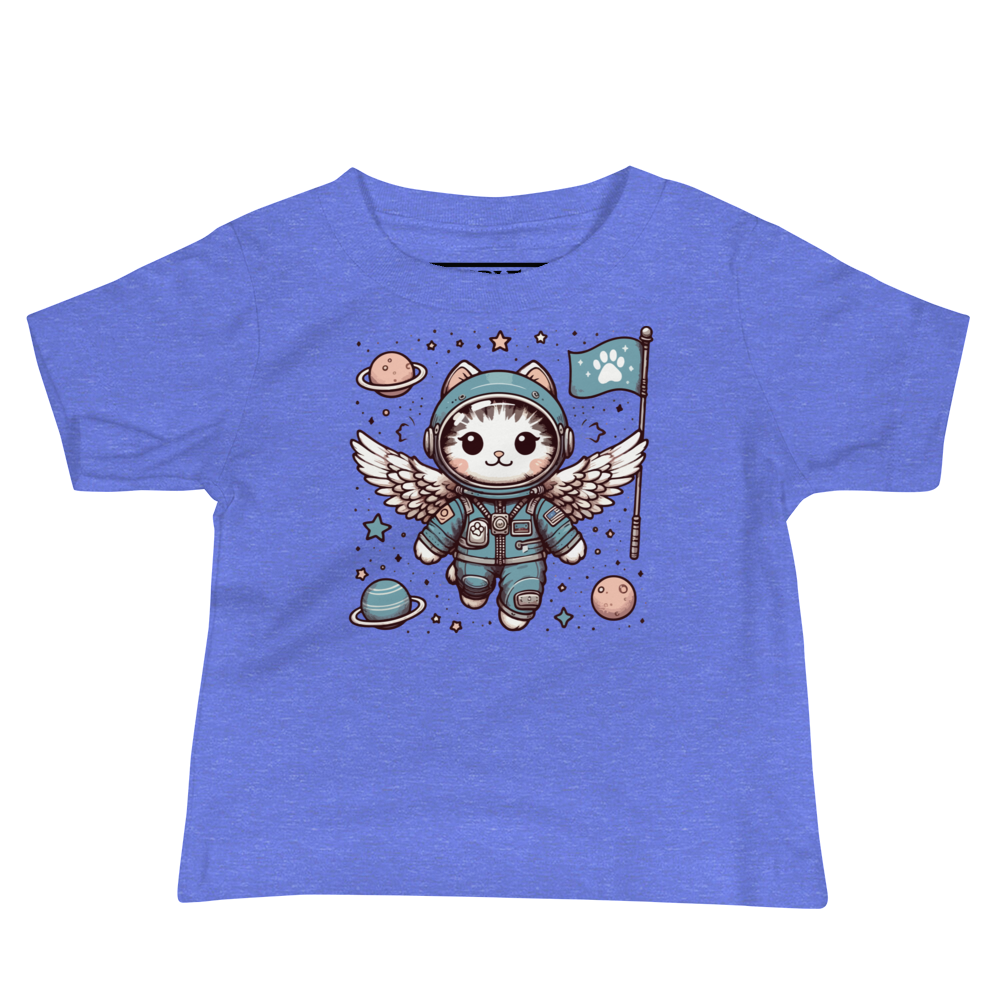 Space Kitten with Wings - Baby Tee