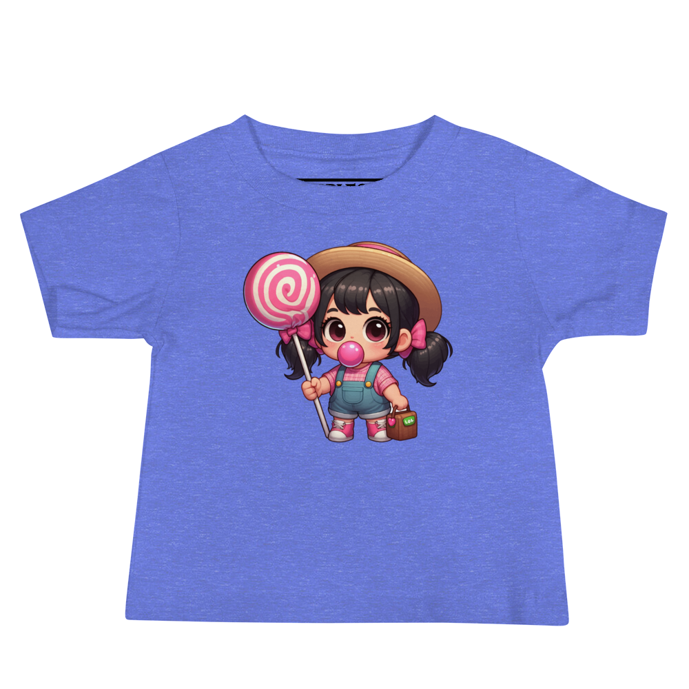 Pigtails and Lolipops - Baby Tee