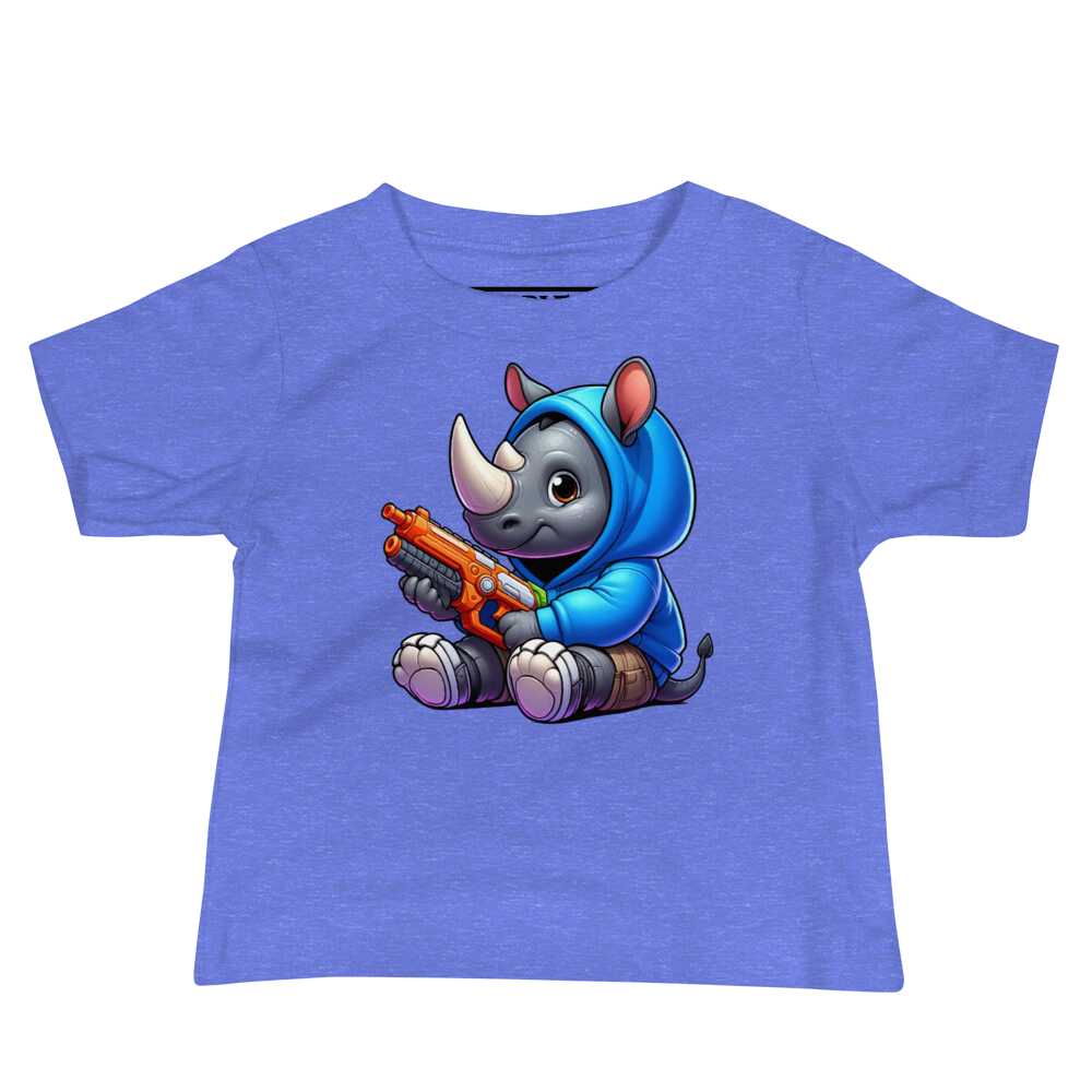 Baby Rhino with Foam Dart Blaster - Baby Tee