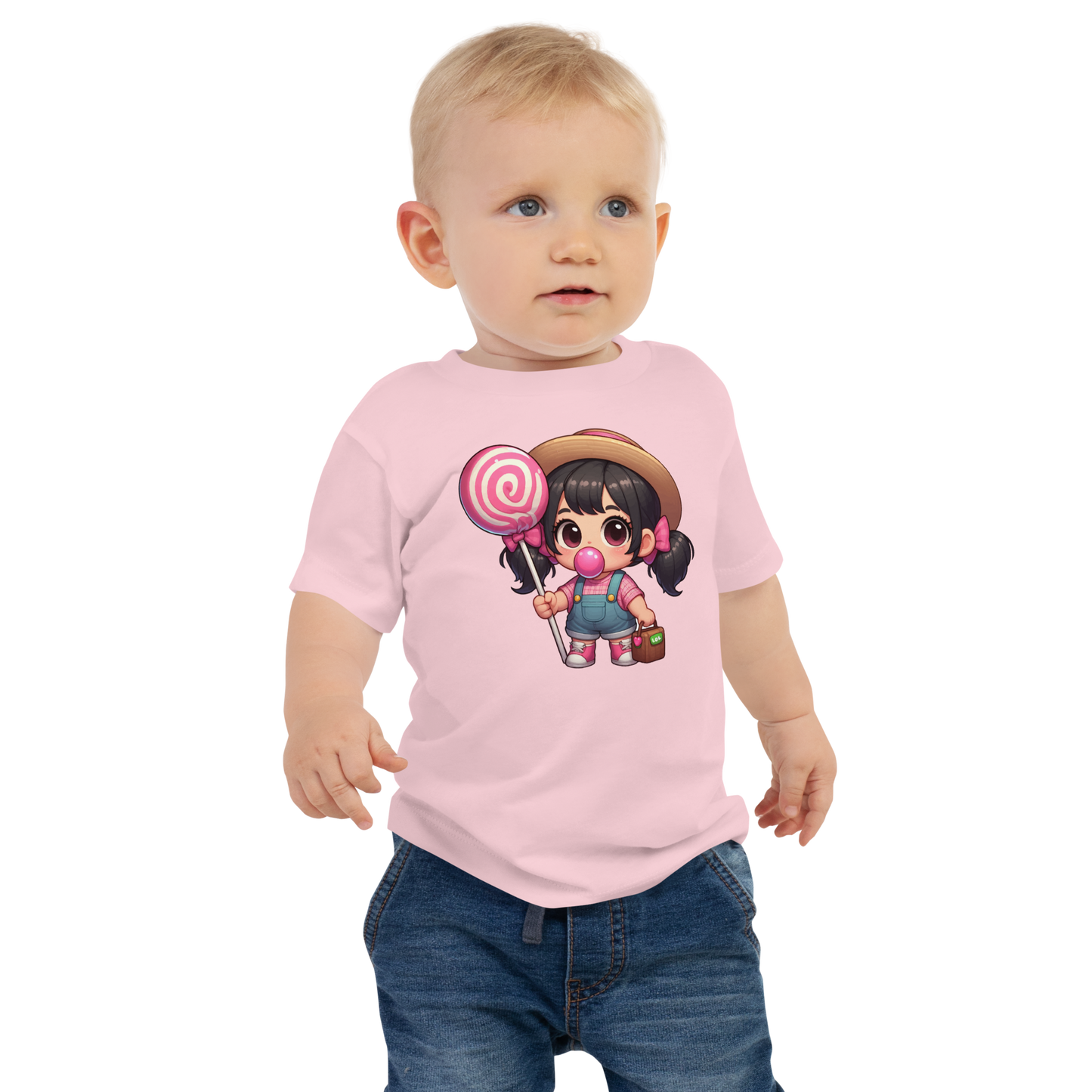 Pigtails and Lolipops - Baby Tee