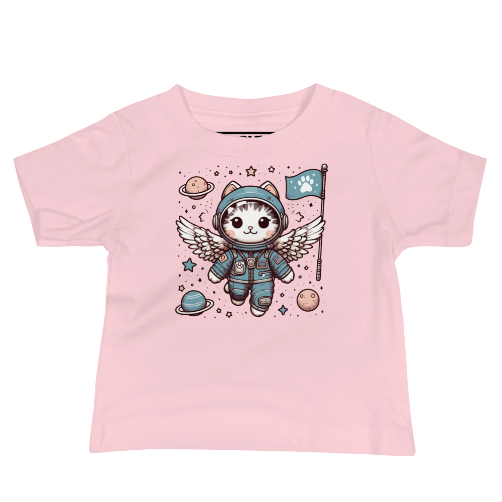 Space Kitten with Wings - Baby Tee