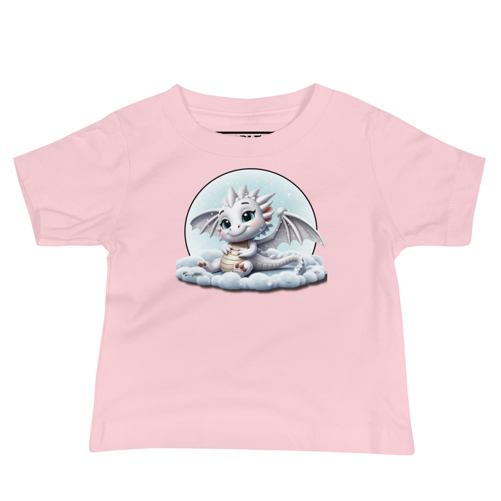 White Dragon in the Clouds - Baby Tee