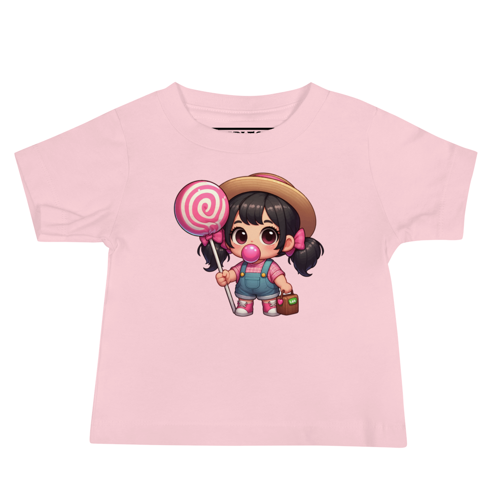 Pigtails and Lolipops - Baby Tee