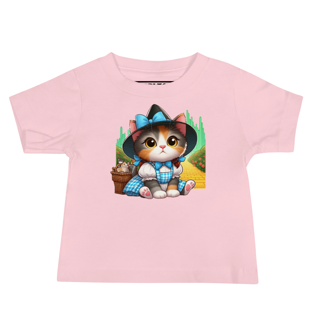 Kitten on a Yellow Brick Road - Baby Tee