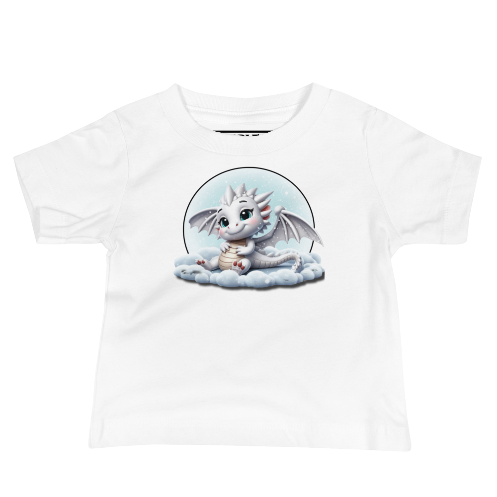 White Dragon in the Clouds - Baby Tee