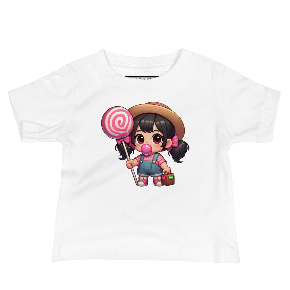 Pigtails and Lolipops - Baby Tee