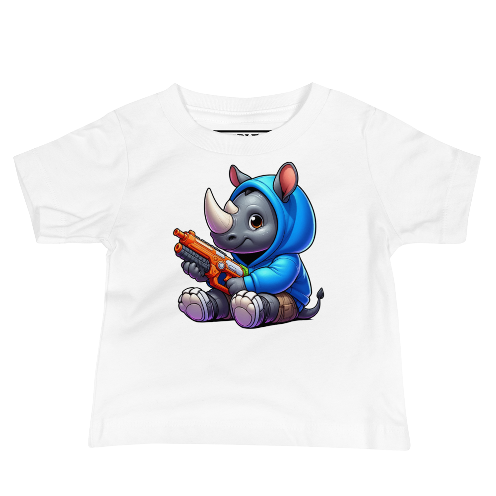 Baby Rhino with Foam Dart Blaster - Baby Tee