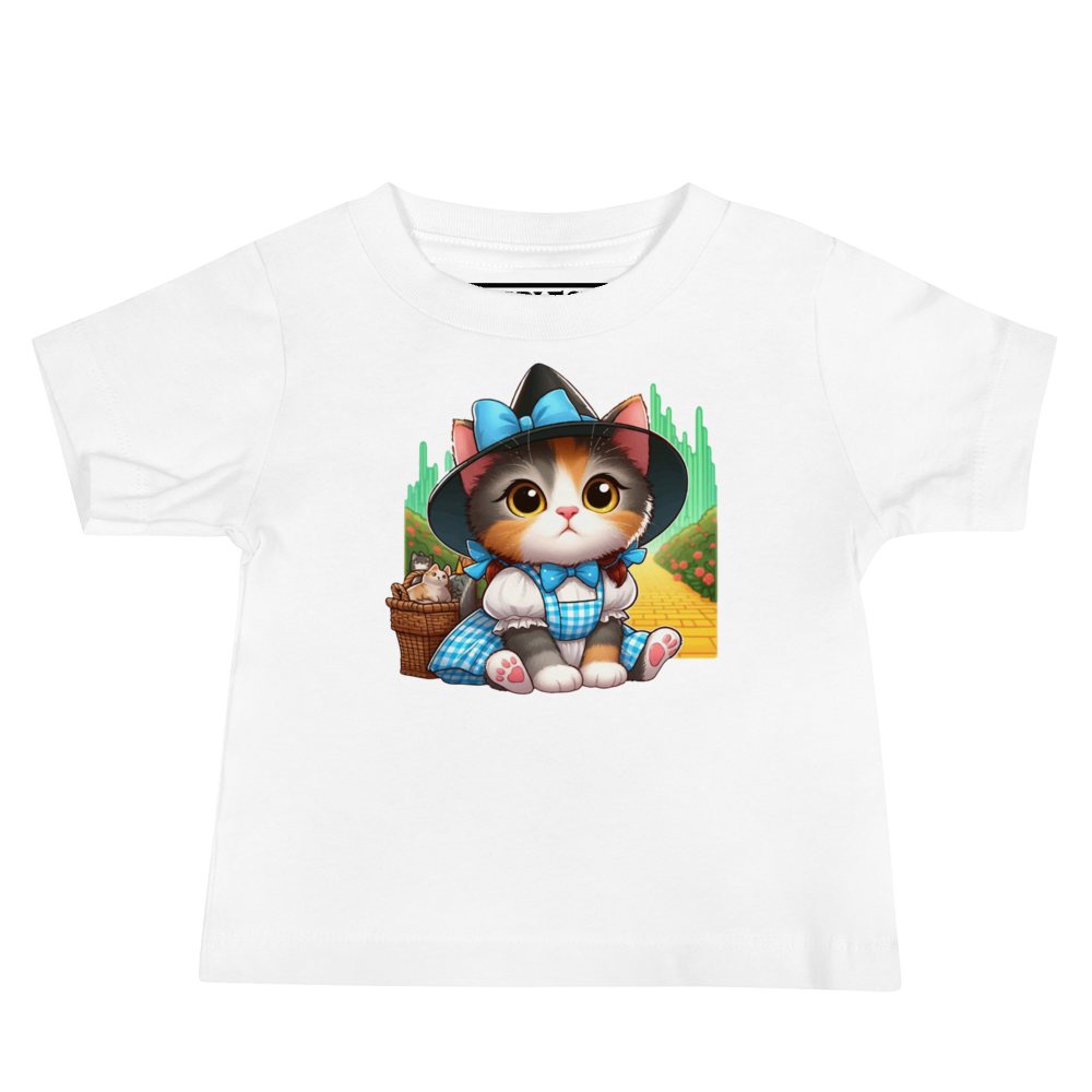 Kitten on a Yellow Brick Road - Baby Tee