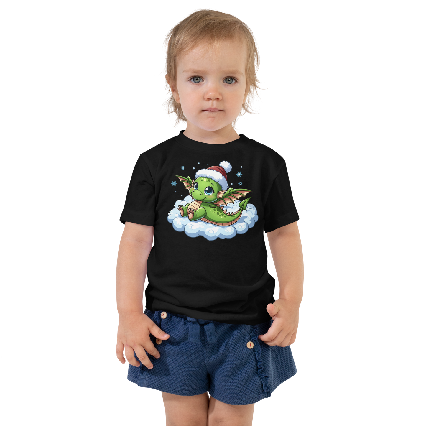 Green Dragon in the Clouds - Toddler Tee