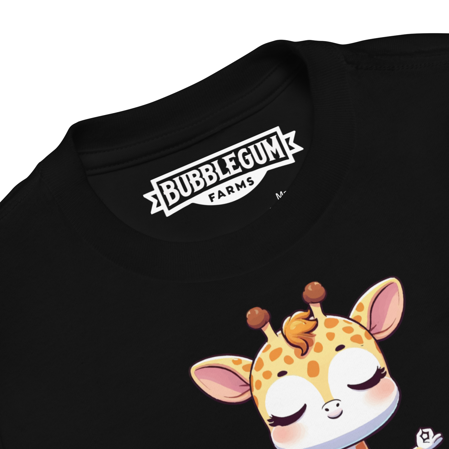 Giraffe doing Yoga - Toddler Tee