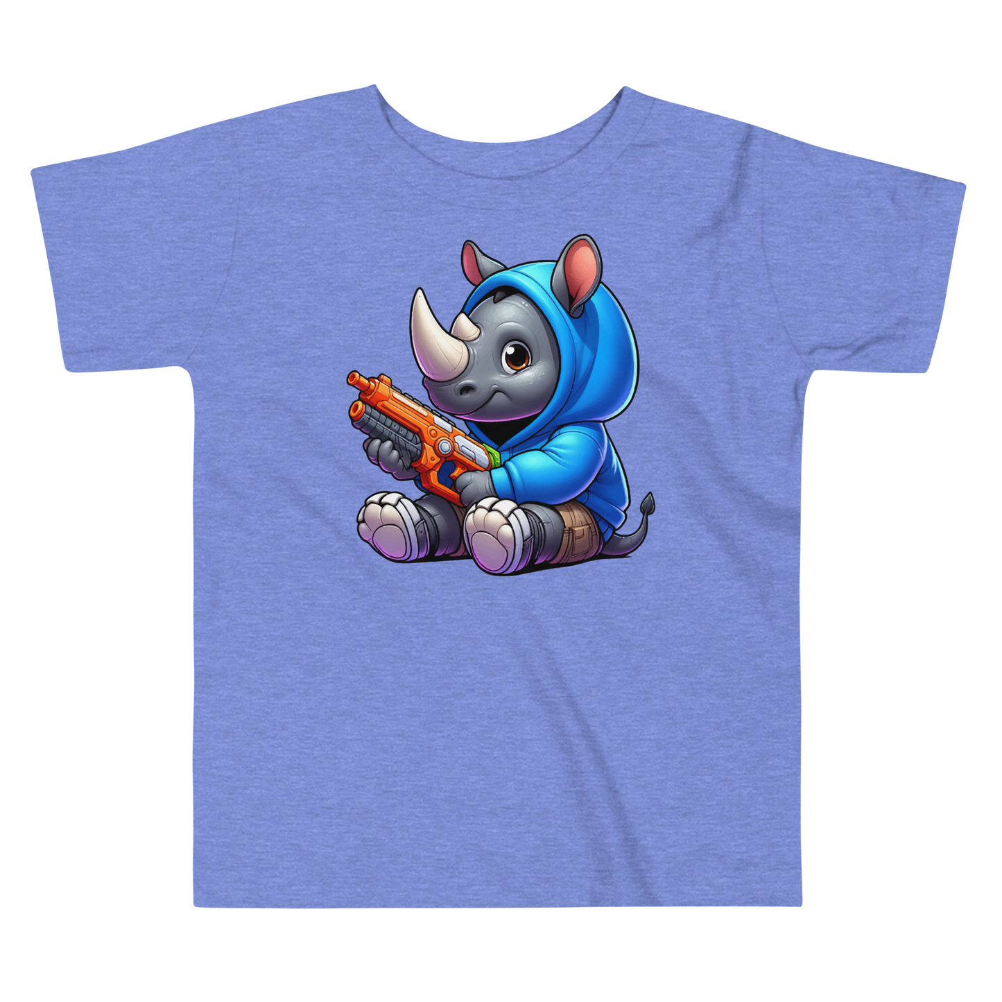 Baby Rhino with Foam Dart Blaster - Toddler Tee