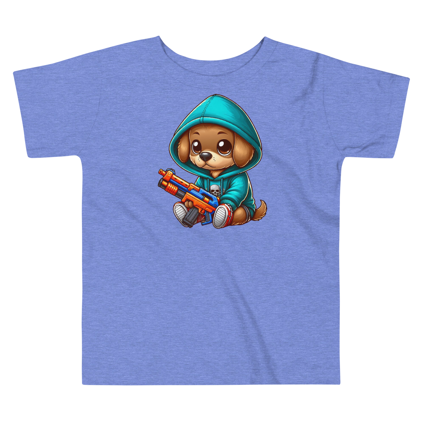 Brown Puppy with Foam Dart Blaster - Toddler Tee