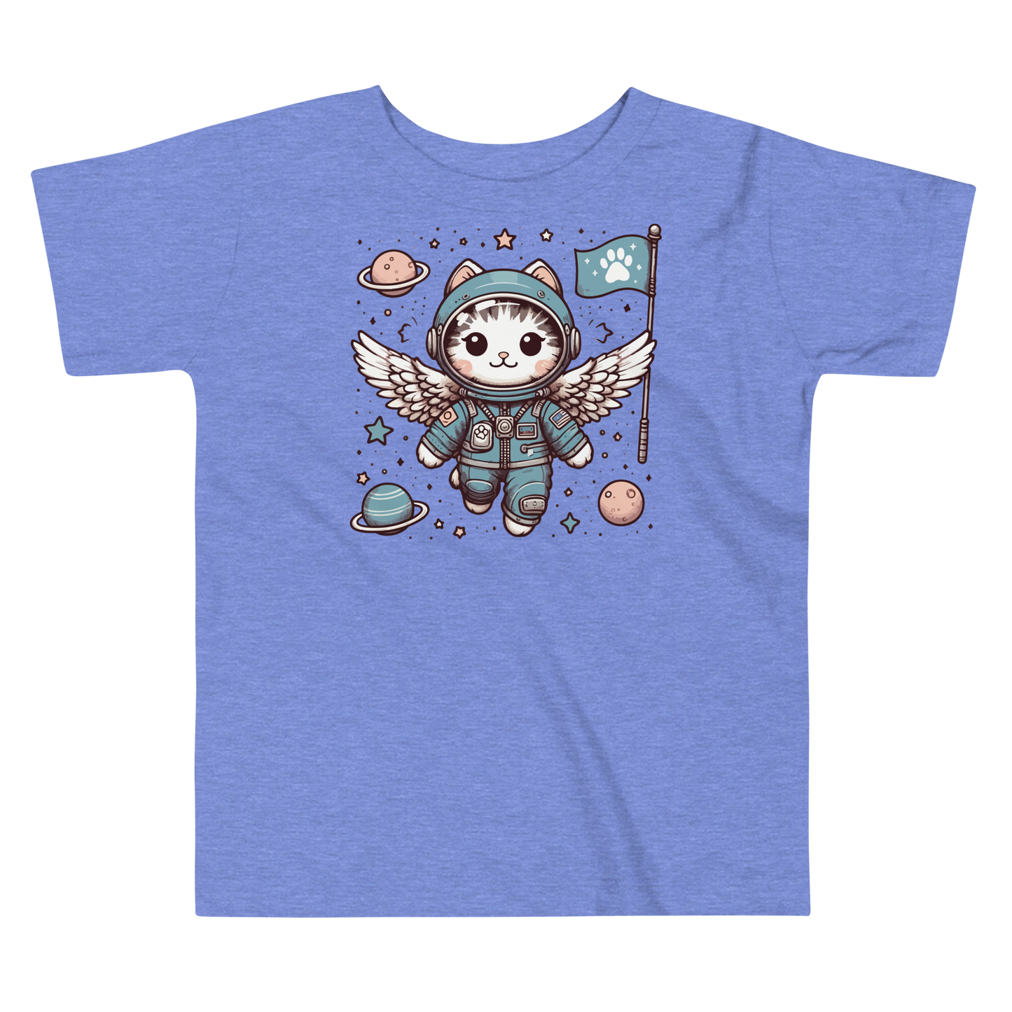 Space Kitten with Wings - Toddler Tee