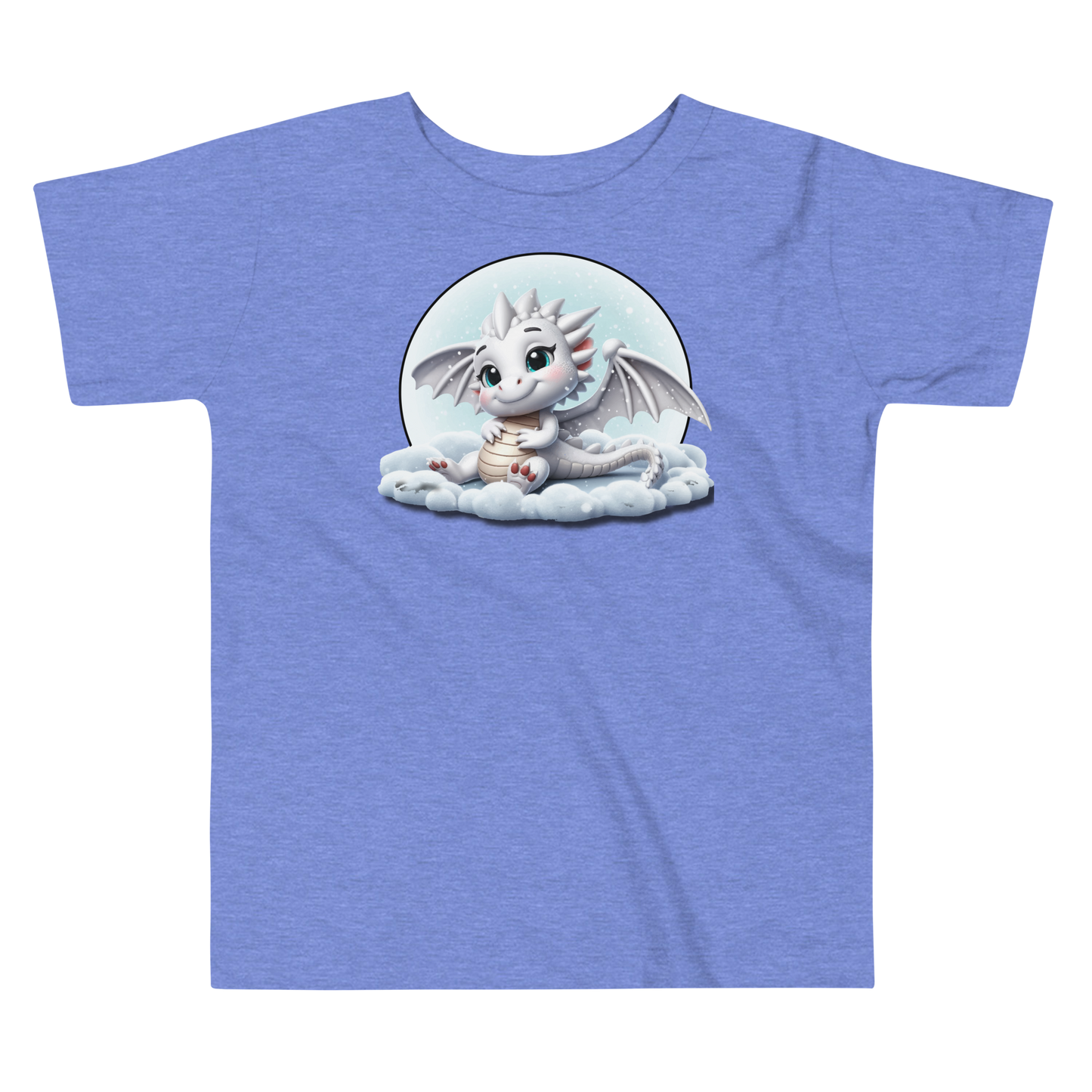 White Dragon in the Clouds - Toddler Tee