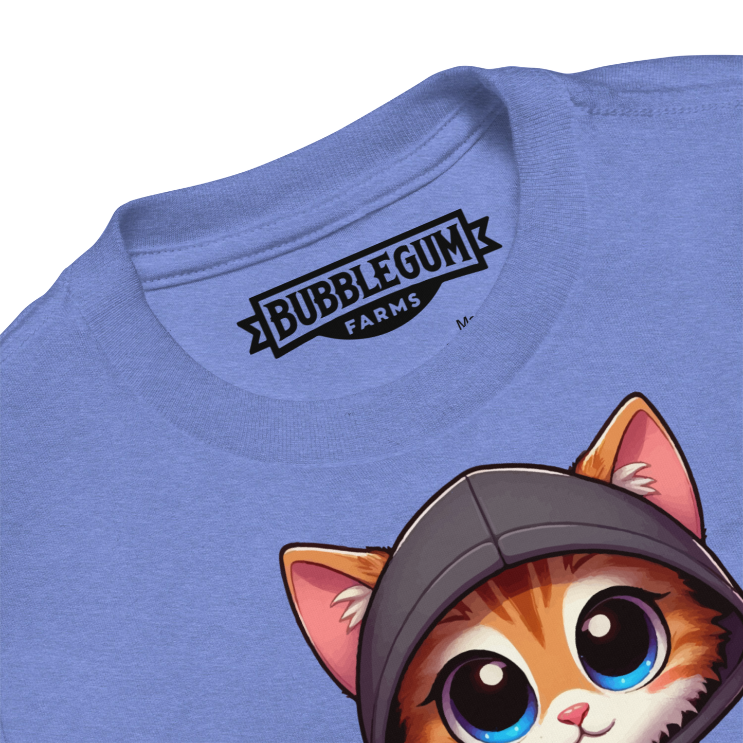 Orange Kitten with Foam Dart Blaster - Toddler Tee