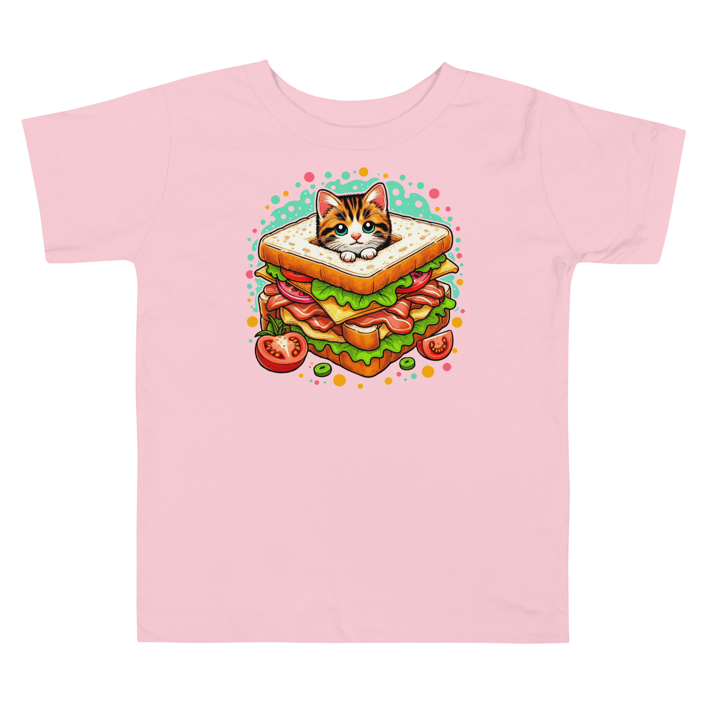 Kitten in a Sandwich - Toddler Tee