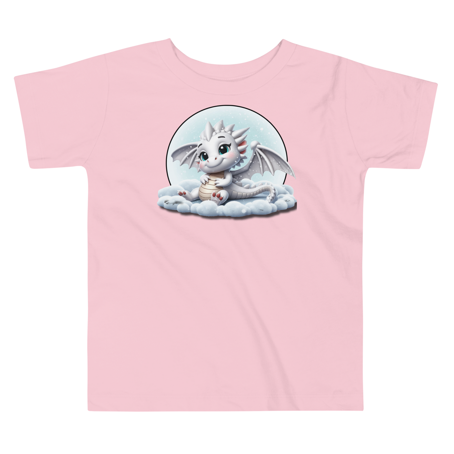 White Dragon in the Clouds - Toddler Tee
