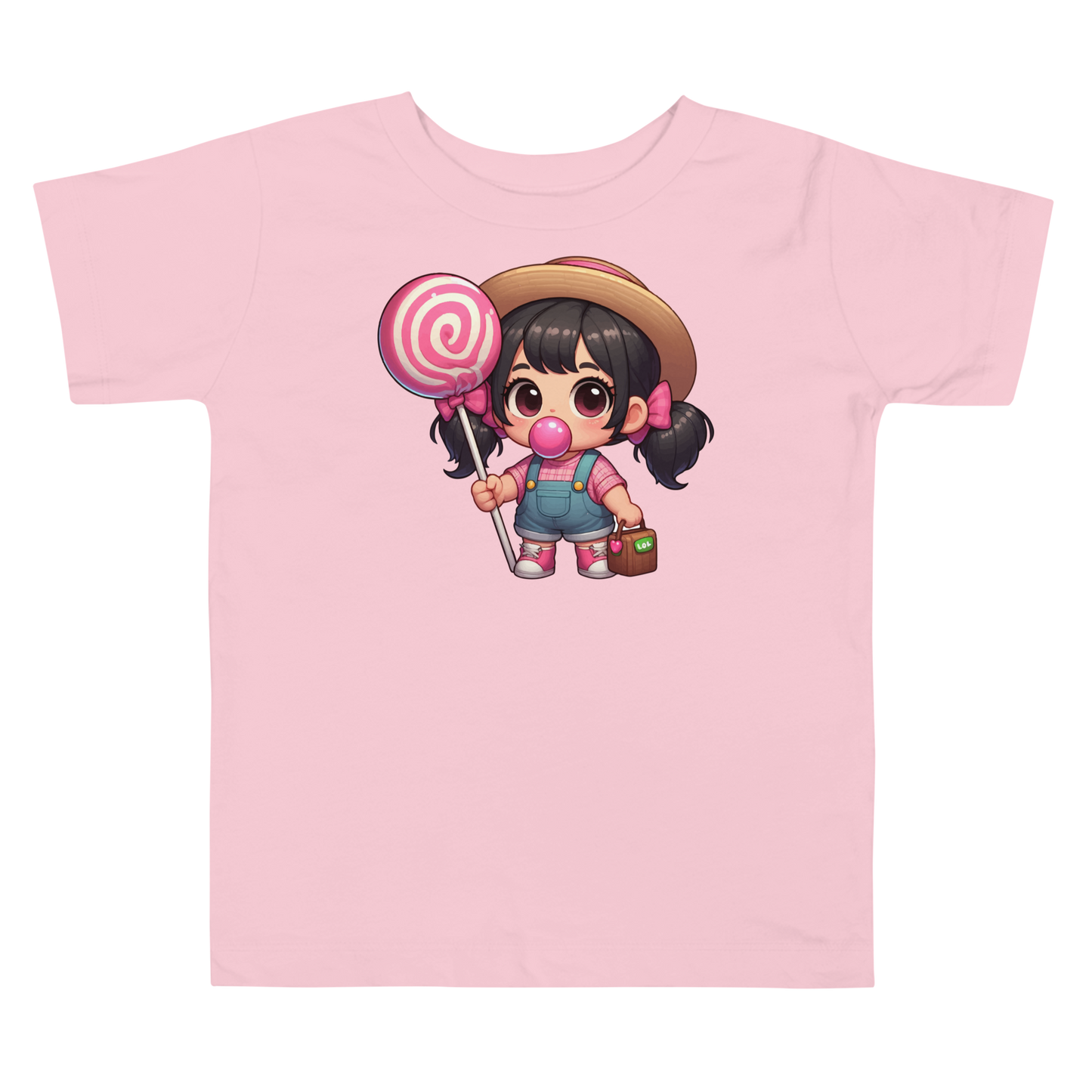 Pigtails and Lolipops - Toddler Tee