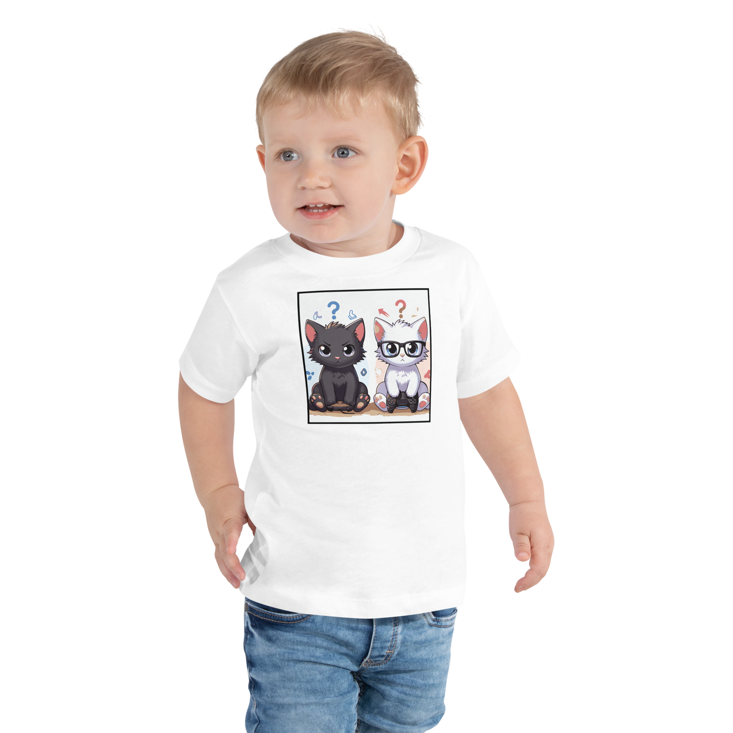 Gamer Kittens - Brothers - Toddler Tee