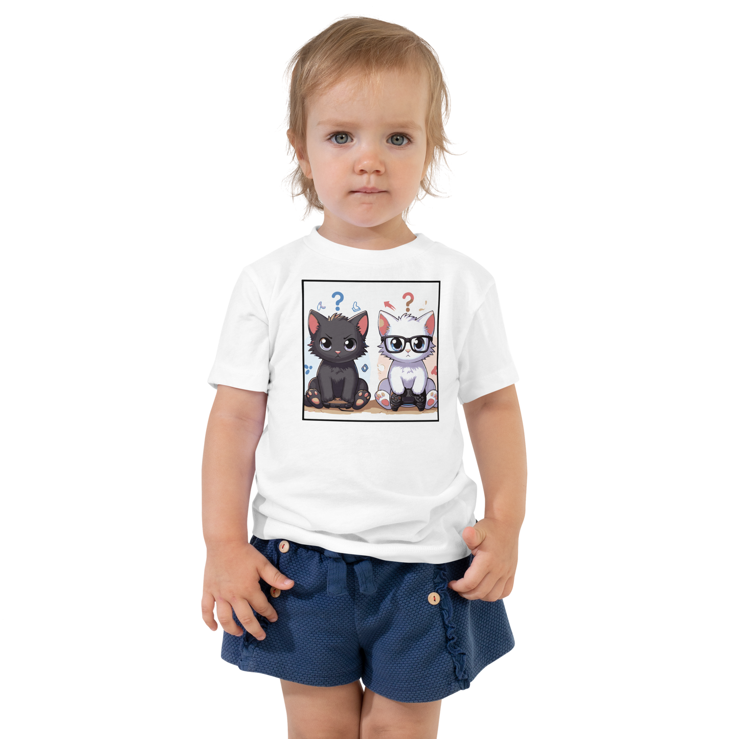 Gamer Kittens - Brothers - Toddler Tee