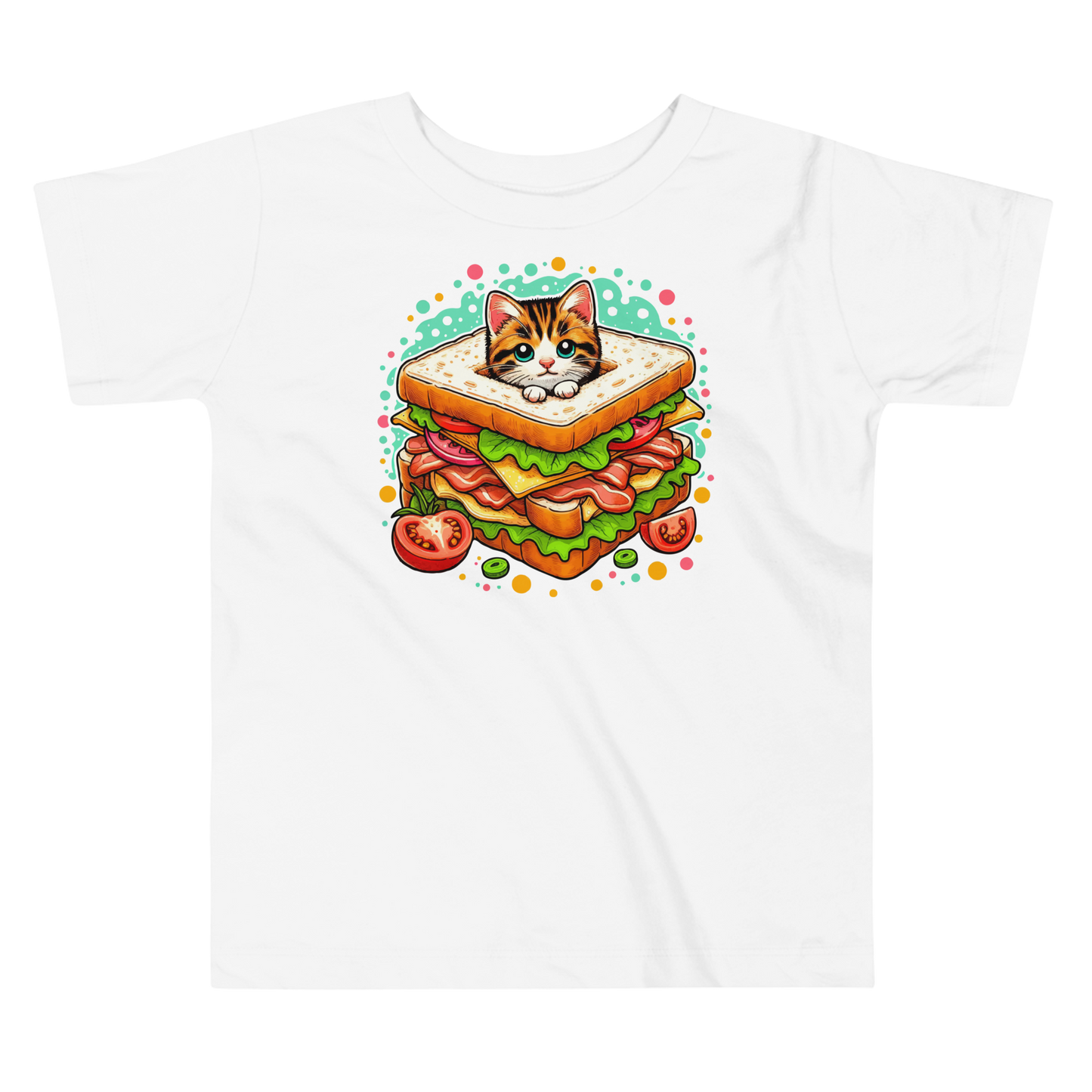 Kitten in a Sandwich - Toddler Tee