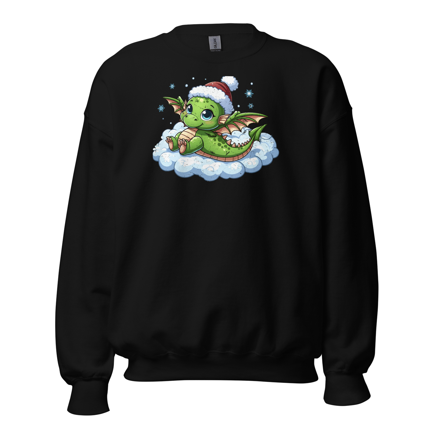 Green Dragon in the Clouds - Preshrunk Sweatshirt