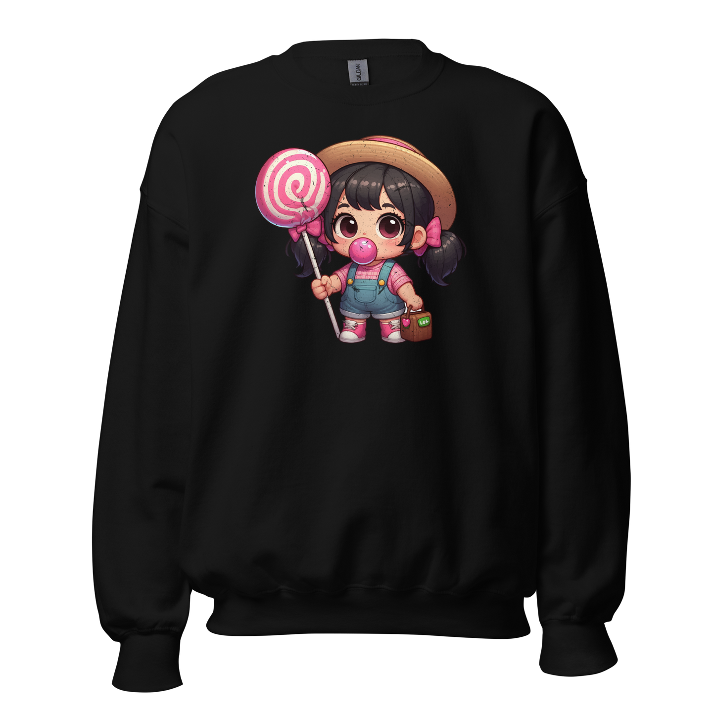 Pigtails and Lolipops - Preshrunk Sweatshirt