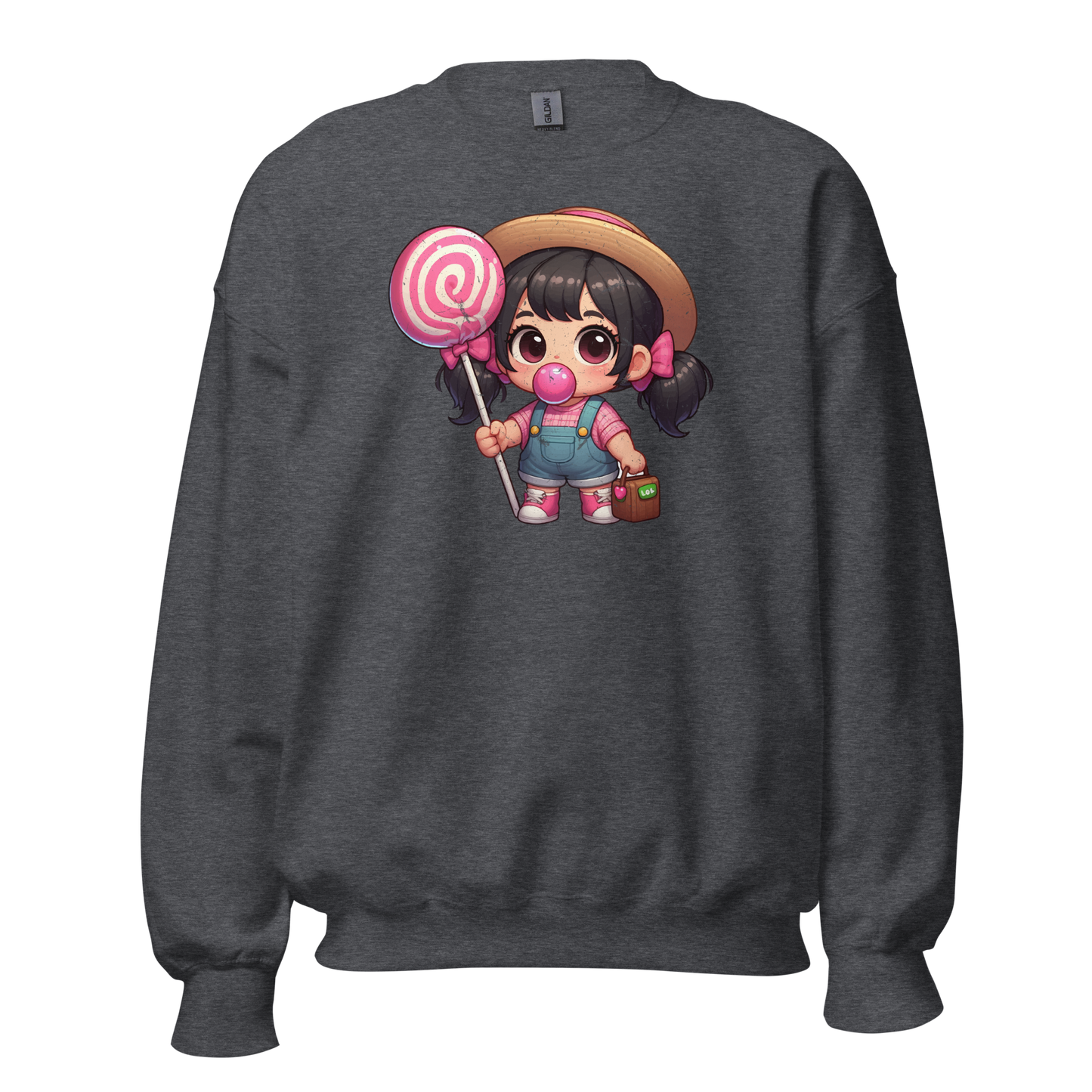 Pigtails and Lolipops - Preshrunk Sweatshirt