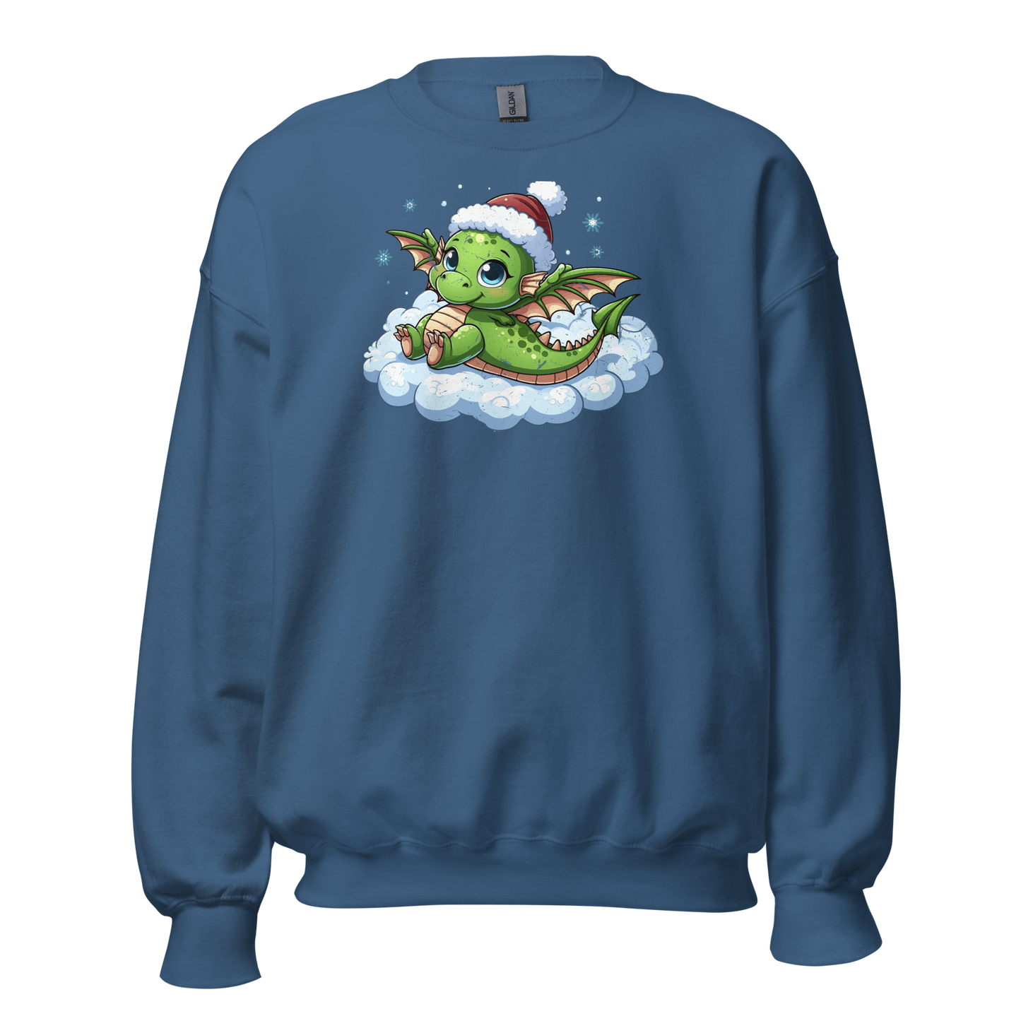 Green Dragon in the Clouds - Preshrunk Sweatshirt