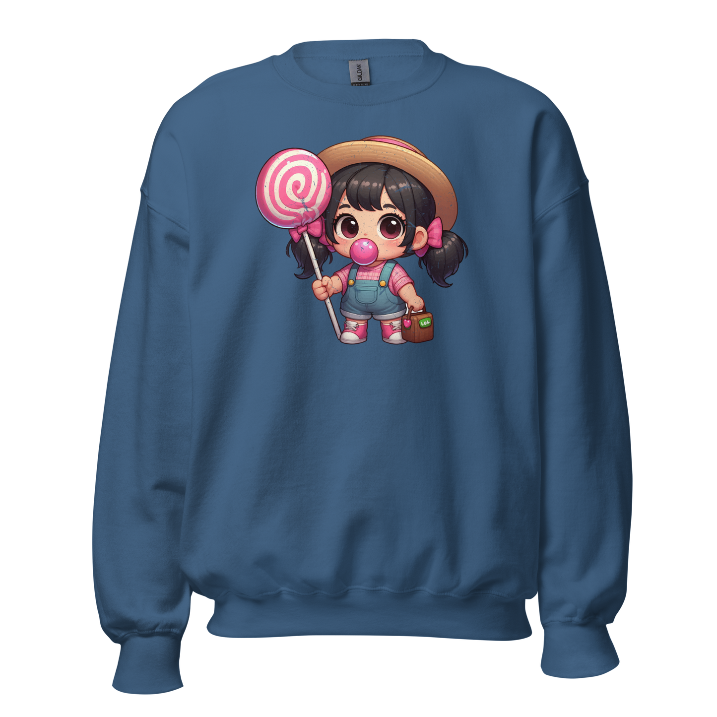Pigtails and Lolipops - Preshrunk Sweatshirt