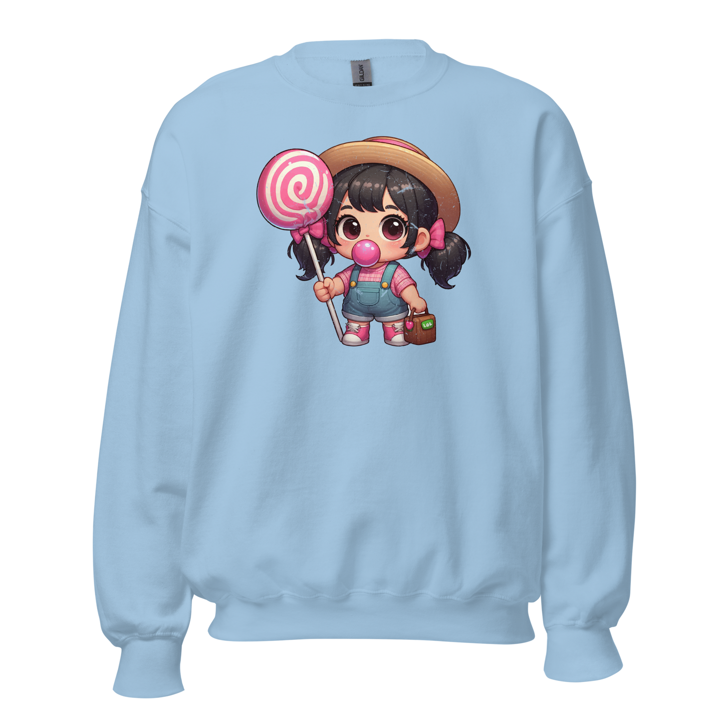 Pigtails and Lolipops - Preshrunk Sweatshirt