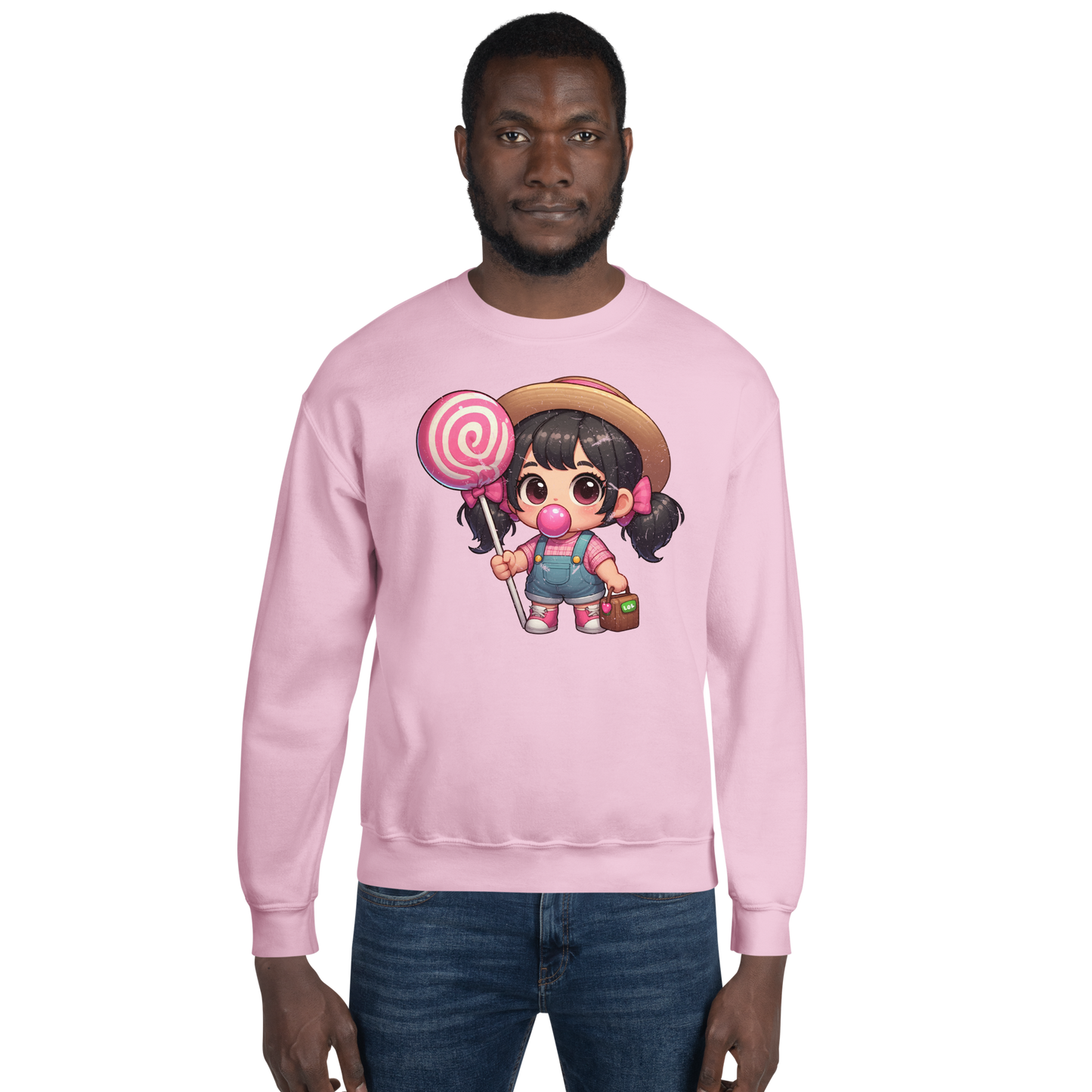 Pigtails and Lolipops - Preshrunk Sweatshirt