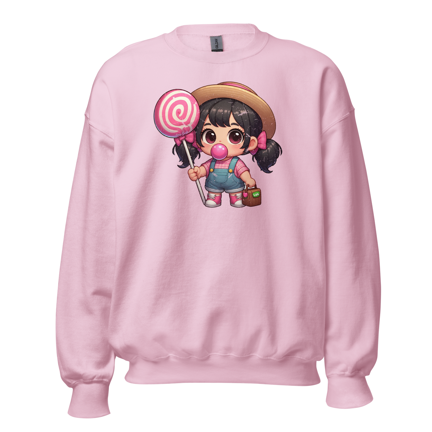 Pigtails and Lolipops - Preshrunk Sweatshirt