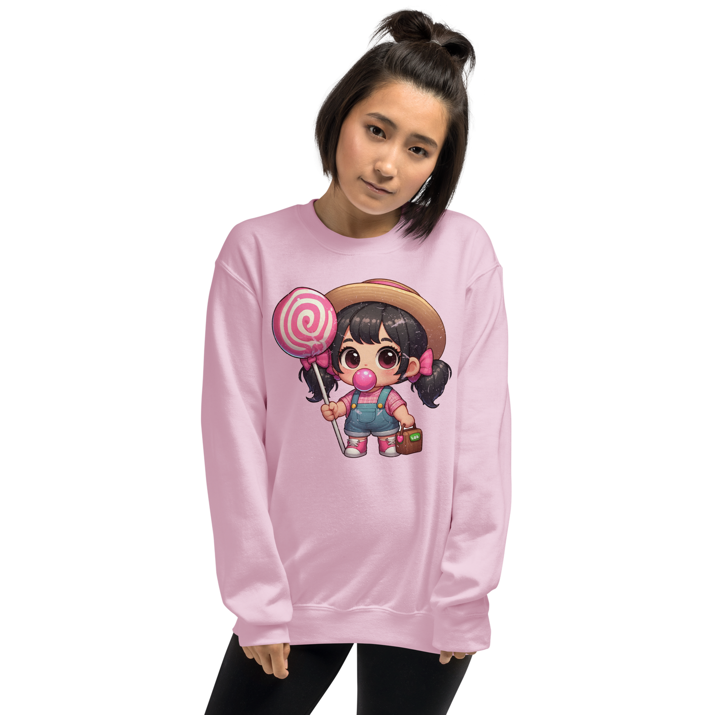 Pigtails and Lolipops - Preshrunk Sweatshirt