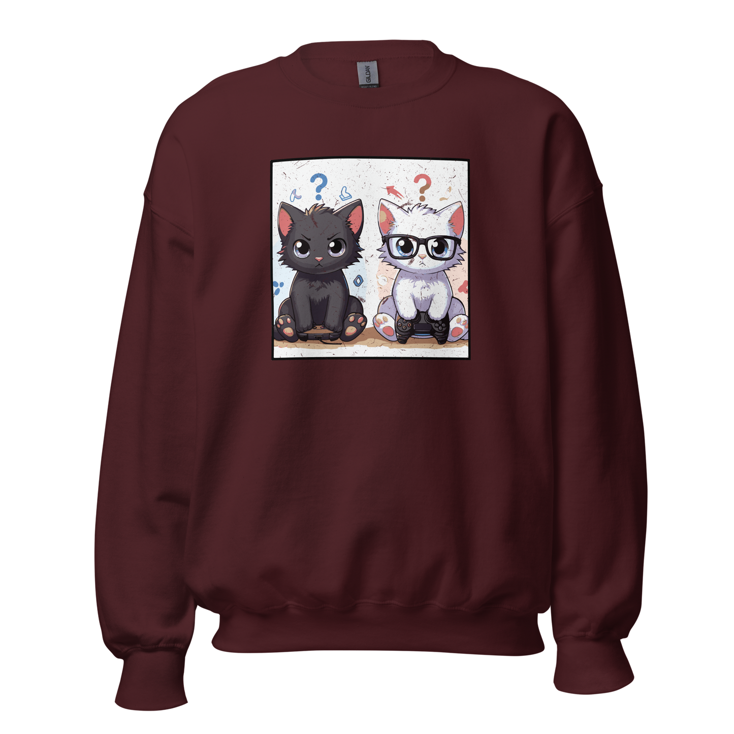Gamer Kittens - Brothers - Preshrunk Sweatshirt