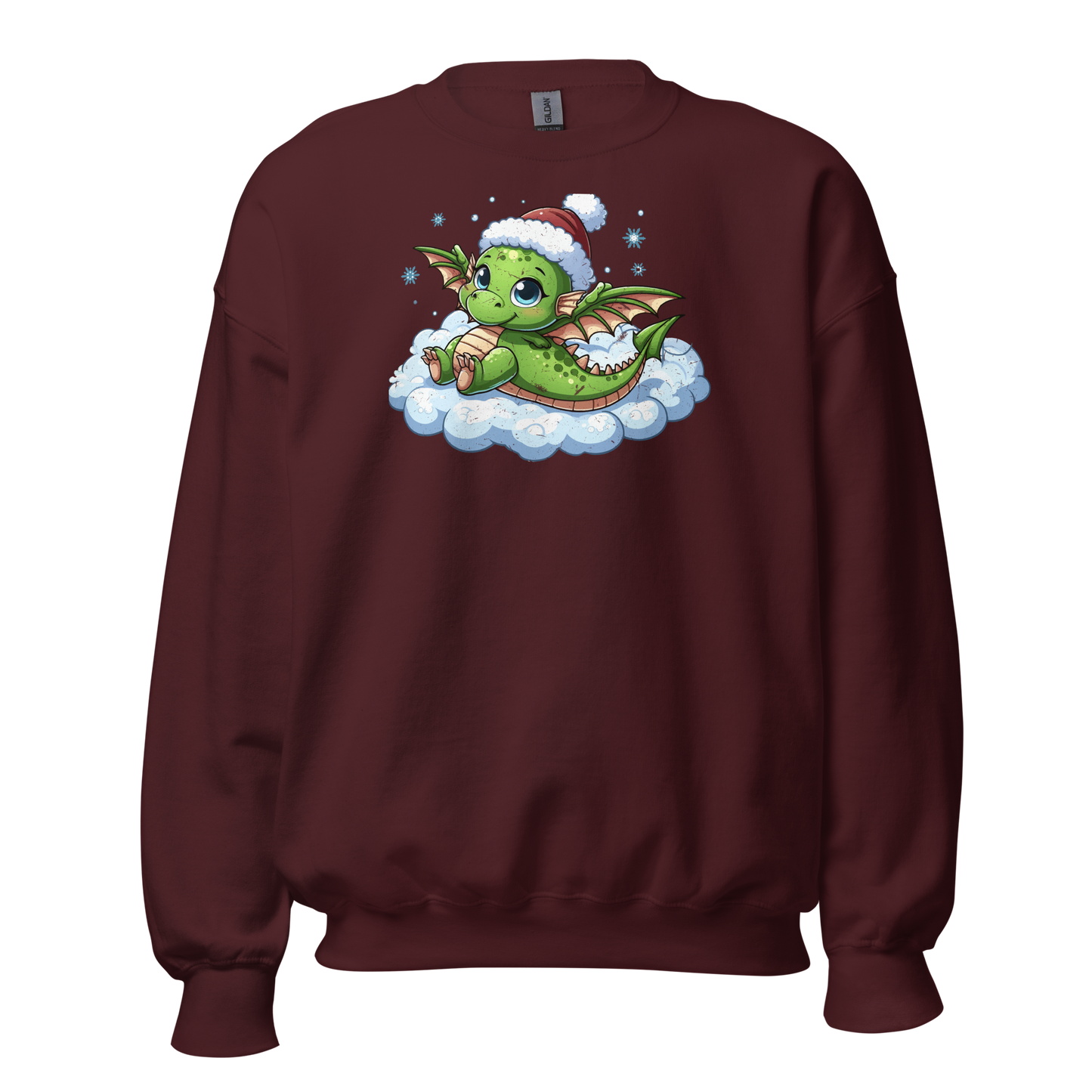 Green Dragon in the Clouds - Preshrunk Sweatshirt