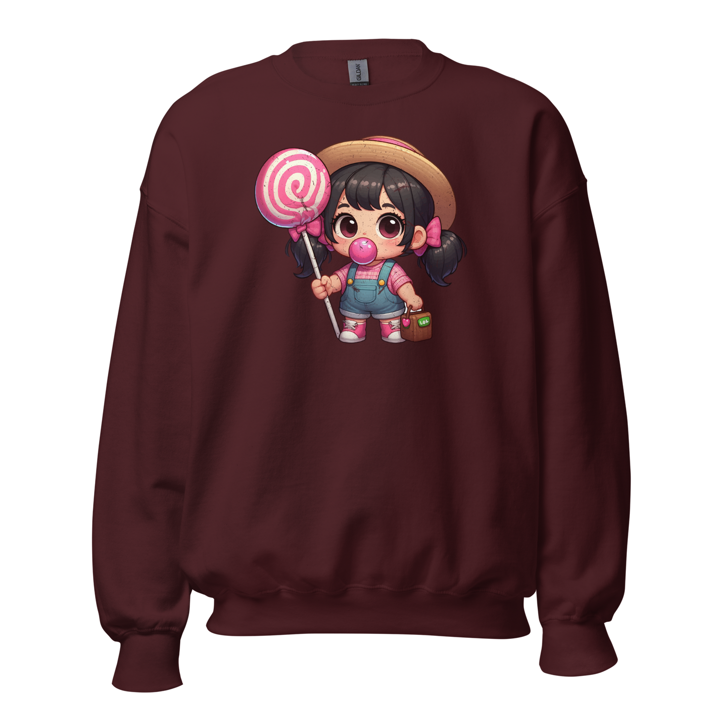 Pigtails and Lolipops - Preshrunk Sweatshirt
