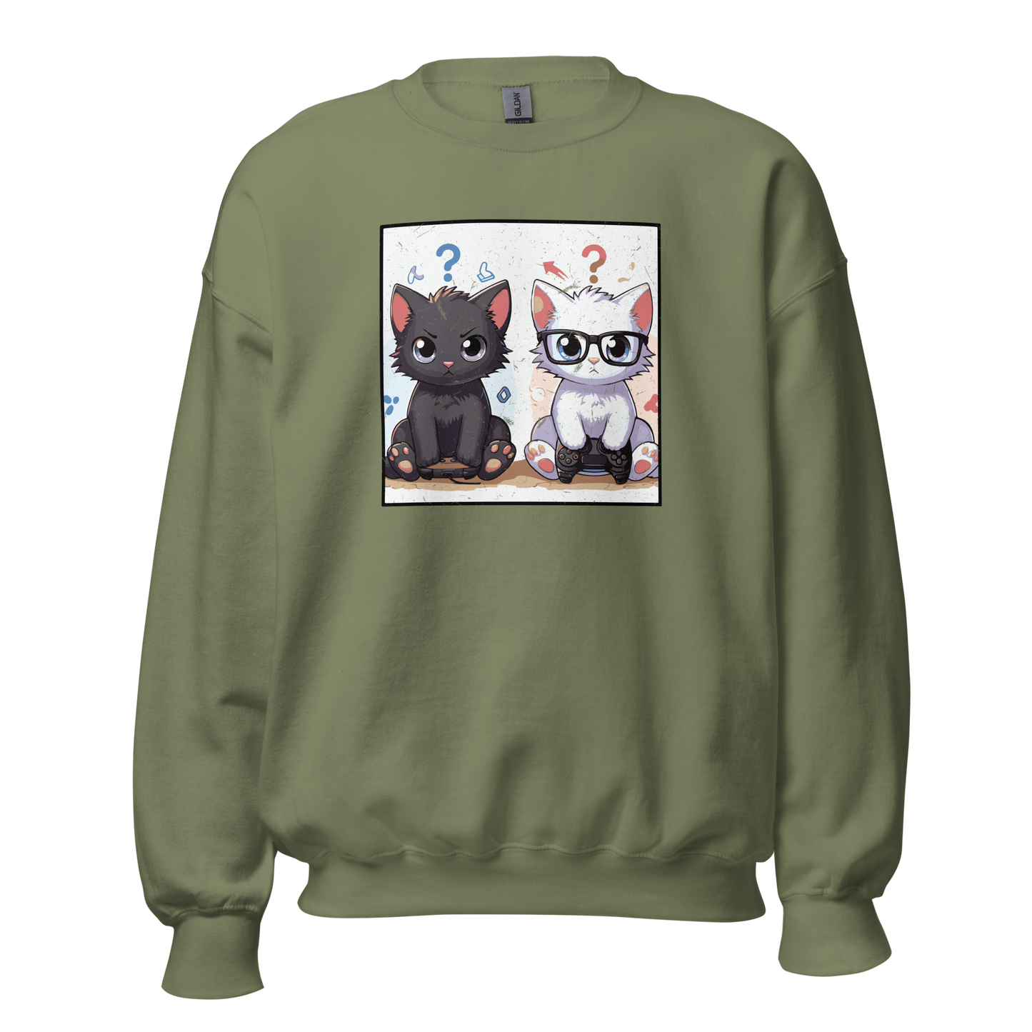 Gamer Kittens - Brothers - Preshrunk Sweatshirt
