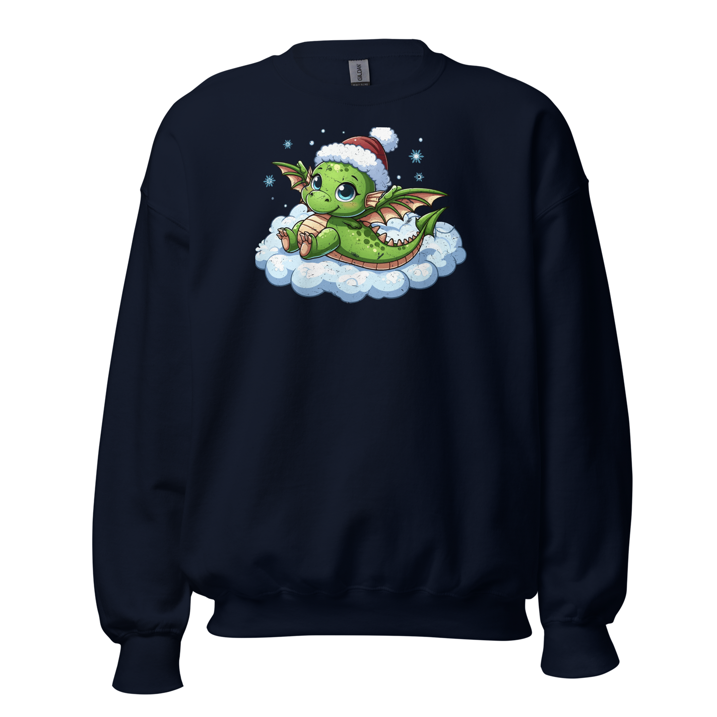 Green Dragon in the Clouds - Preshrunk Sweatshirt