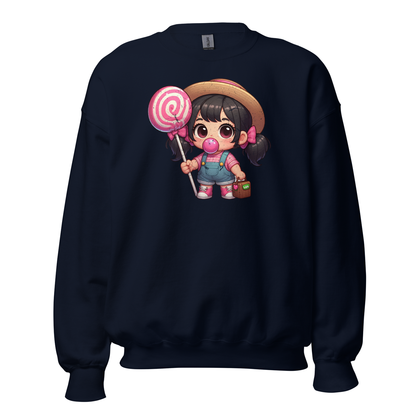 Pigtails and Lolipops - Preshrunk Sweatshirt