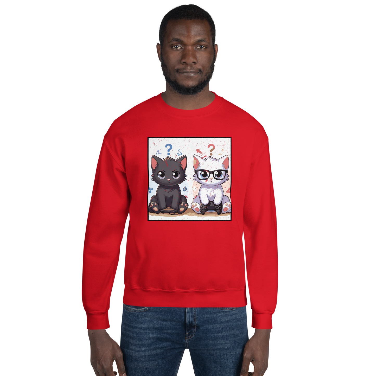 Gamer Kittens - Brothers - Preshrunk Sweatshirt