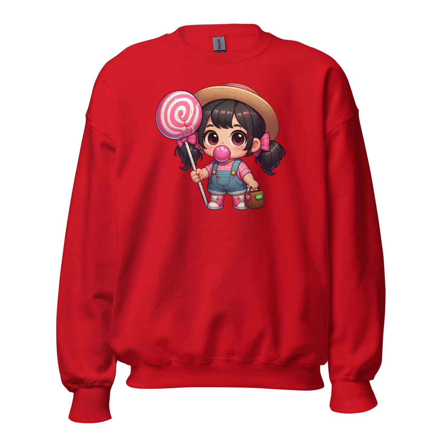 Pigtails and Lolipops - Preshrunk Sweatshirt