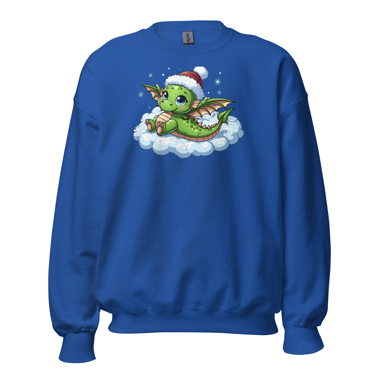 Green Dragon in the Clouds - Preshrunk Sweatshirt